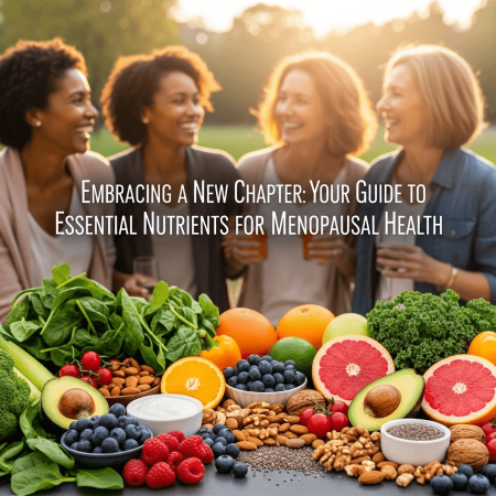 Embracing a New Chapter - Your Guide to Essential Nutrients for Menopausal Health
