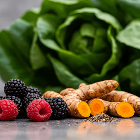 turmeric_black_pepper_leafy_greens_berries_anti-inflammatory